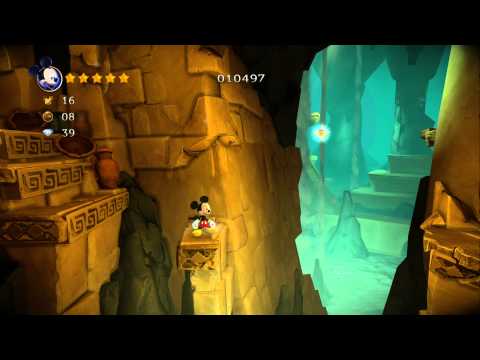 Castle of Illusion Starring Mickey Mouse 100% Walkthrough P.5 - The Storm  - Act 1