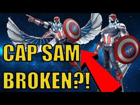 Captain America (Sam) Orb Opening + BUGS GALORE?! NO SURPRISE! FIX YOUR GAME! Marvel Strike Force