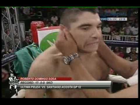 01 SANTOS MARIMON vs ROBERTO INCHO SOSA
