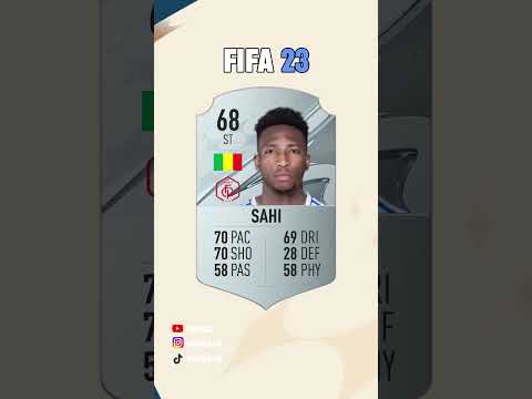 L'évolution FIFA de Moïse Sahi ! #fifa #ratingyourteams #football #fc24