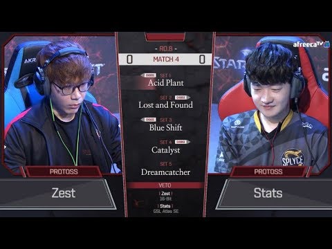 [2018 GSL Season 3] Code S Ro.8 Day2 Match2 Zest vs Stats