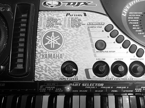 Yamaha DJXII Awesome Lo-fi Sampler Keyboard