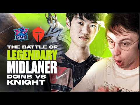 BATTLE OF THE LEGENDARY MIDLANERS - TES VS LNG COSTREAM - CAEDREL