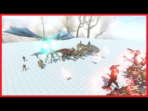 RANDOM UNITS |#18| VS 3x FACTIONS - ANIMAL REVOLT BATTLE SIMULATOR