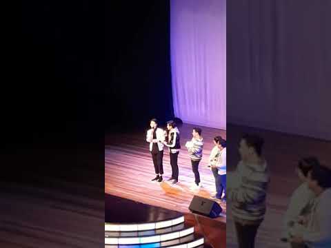 Krist and Singto speaking in Tagalog [Sotus S: Hazing in Manila 2018]