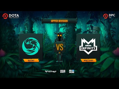beastcoast vs Infinity Esports, OGA DPC SA Season 2, bo3, game 2 [Maelstorm & Lazar']