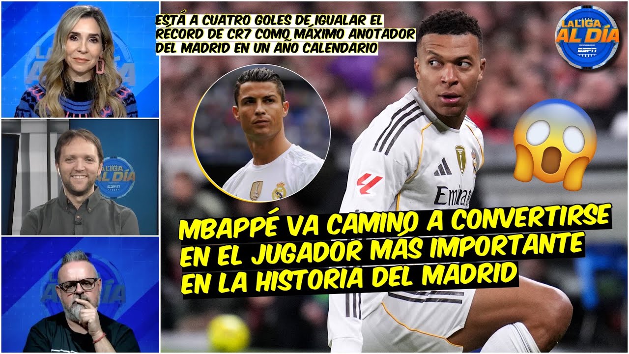 Mbappé SERÁ el MEJOR DELANTERO del Madrid pero NO EL MEJOR JUGADOR DE SU HISTORIA | La Liga Al Día