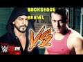 Salman Khan Vs Shahrukh Khan Backstage Brawl W2k19 PS4 Gameplay