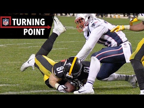 Controversial Catch Reversal Looms Large in Patriots vs. Steelers (Week 15) | NFL Turning Point Video