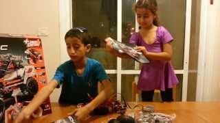 preview picture of video 'Lego Technic 9398 in hebrew - Part 1'