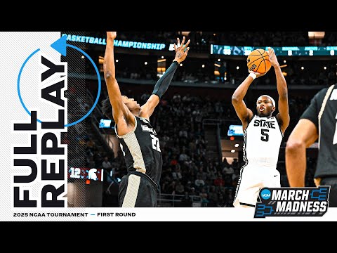 Michigan State vs. Bryant - 2025 NCAA men's first round | FULL REPLAY
