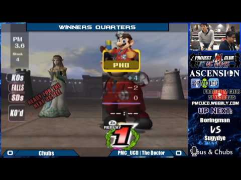 "Ascension 5/7/16" - Chubs (Zelda) v. The Doctor (Mario) - Winners Quarters