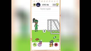 Brain Test All Star Level 86 |Score a goal.| Walkthrough Solutions