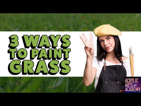 How to Paint Grass with Acrylics: Beginner Friendly Techniques and Tips