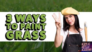 How to Paint Grass with Acrylics: Beginner Friendly Techniques and Tips