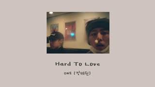 [THAISUB] Hard To Love - ONE (정제원) PRVT 01