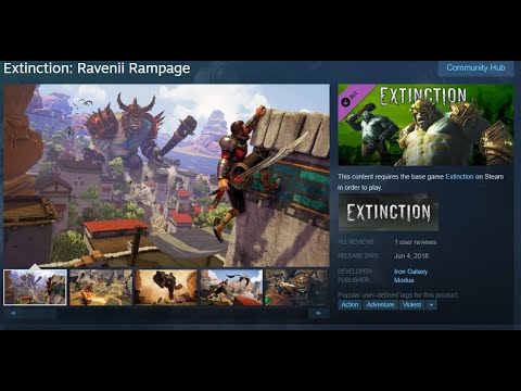 Steam Community :: Video :: What is the Extinction DLC? (Ravenii Rampage)