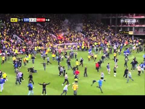 Manuel Almunia Watford-Leicester England League Championship