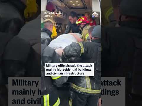 Russia launches deadly missile and drone attack on Kyiv