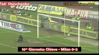 Download lagu Road to Scudetto - 2003/2004 - Tutti i gol del Milan (girone di andata) mp3