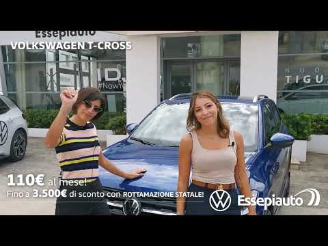 VOLKSWAGEN T-CROSS: TUA DA 110€ AL MESE E FINO A 3.500€ DI INCENTIVI!