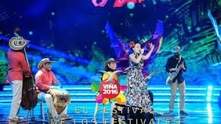 Por el Norte y por el Sur - Alé Kumá & Dizzy Mandjeku - Viña 2016 competencia folclórica