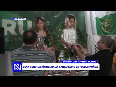 CENA CORONACION RALLY SANTAFESINO EN PUEBLO MUÑOZ