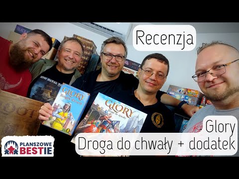 Planszowe Bestie #206 - Glory: Droga do Chwały + dodatek Błędny Rycerz - Recenzja - 23.05.2023
