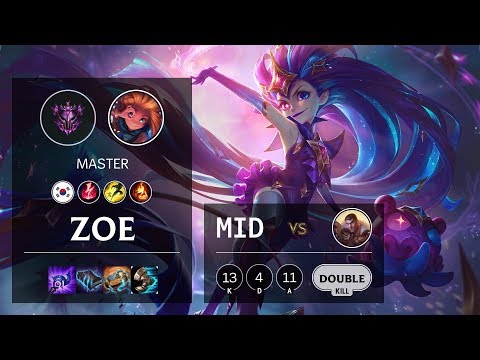 Zoe Mid vs Jayce - KR Master Patch 10.11