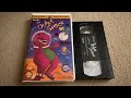 Opening Closing To Barney In Outer Space 1998 VHS Kids Motion International Copy