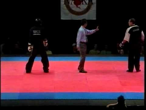 Ryan McGriff vs Joey Greenhalgh Super Fights at 2006 Diamond Nationals Karate Tournament