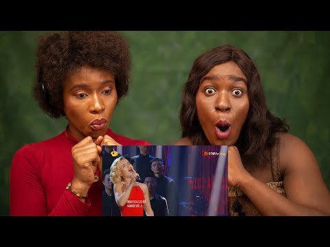 OUR FIRST TIME HEARING Polina Gagarina (Поли́на Гага́рина) - "Katiusha (Катюша)" REACTION!!!😱