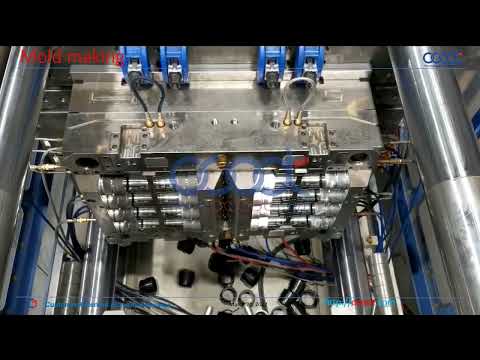 Multi cavities injection molding mold making