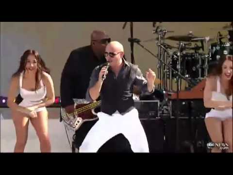 Pitbull 'Sube Las Manos Pa Arriba' Good Morning America' Summer Concert Series
