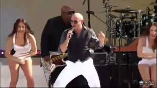 Pitbull &#39;Sube Las Manos Pa Arriba&#39; Good Morning America&#39; Summer Concert Series