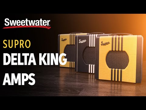 Supro Delta King Tube Combo Amplifiers Demo