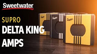 Video thumbnail for Supro Delta King Tube Combo Amplifiers Demo by Sweetwater