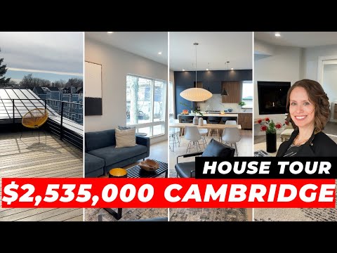 Beautiful Home Tour: $2,535,000 Townhouse in Cambridge...You Got To See This!