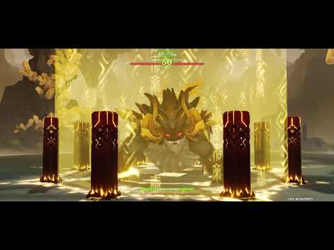 Barbara DPS VS Azhdaha Lvl 90 | Genshin Impact | UniPin Contest