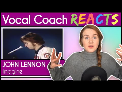 Vocal Coach reacts to John Lennon - Imagine