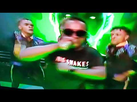 Big Brother Shows us The Serpentine Support While Singer M.I Performs