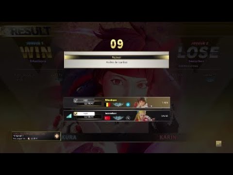 Street Fighter V AE : Sakura vs Karin (Rage Quit)