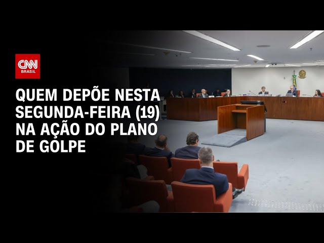 Saiba quem depõe nesta segunda-feira (19) no STF na ação do plano de golpe | CNN 360º