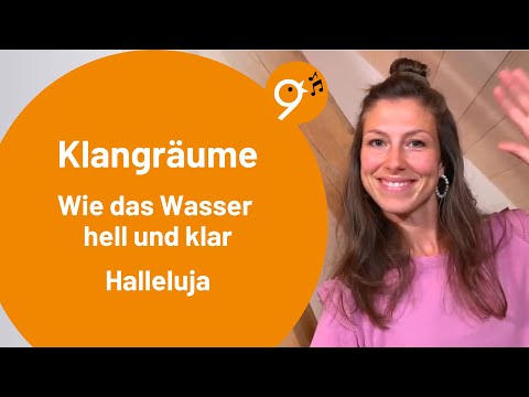 Einsingen um 9 (18.6.25) mit Sarah, Klangräume, Halleluja, Wie das Wasser hell und klar, Nasengänge
