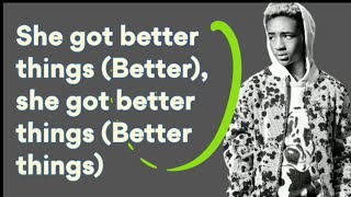 Jaden Smith - Better Things ( Lyrics + BASS BOOSTED )