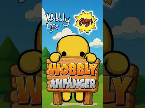 WOBBLY FOR BEGINNERS PART 1 | The Crab 💛 #shorts unlock the most secret items