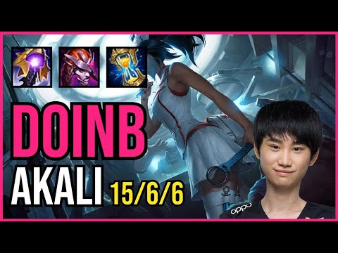 DOINB - AKALI vs SHOWMAKER - SYLAS Mid - KR Challenger - Patch 11.7