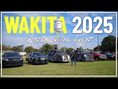 Storm Chasers take over Wakita for the Twister Movie Event!