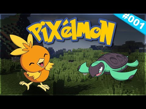 SHINY IN FIRST EPISODE???? - Pixelmon Dark Pokecentral (1)