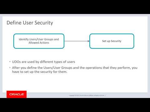 User Defined Object (UDO) Management Best Practices